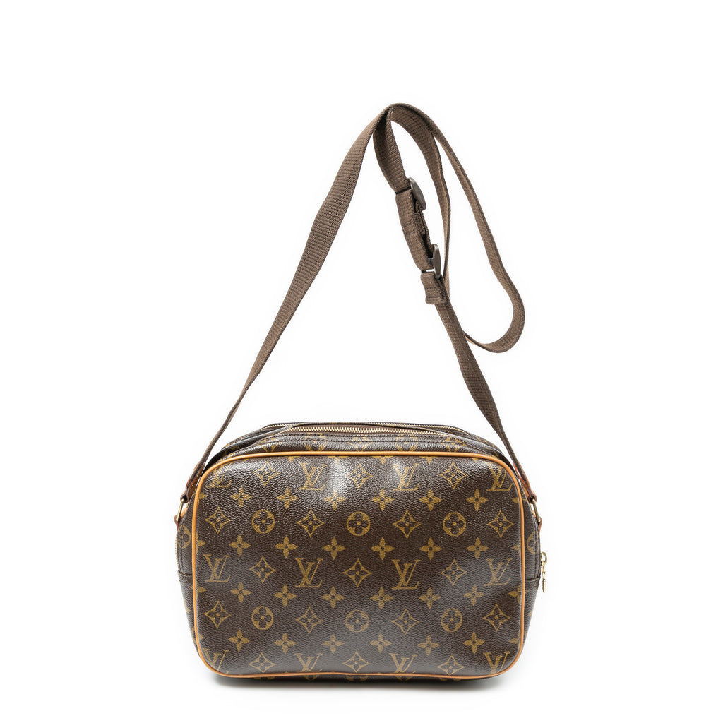 Shoulder Bag Reporter PM Brown Monogram Canvas