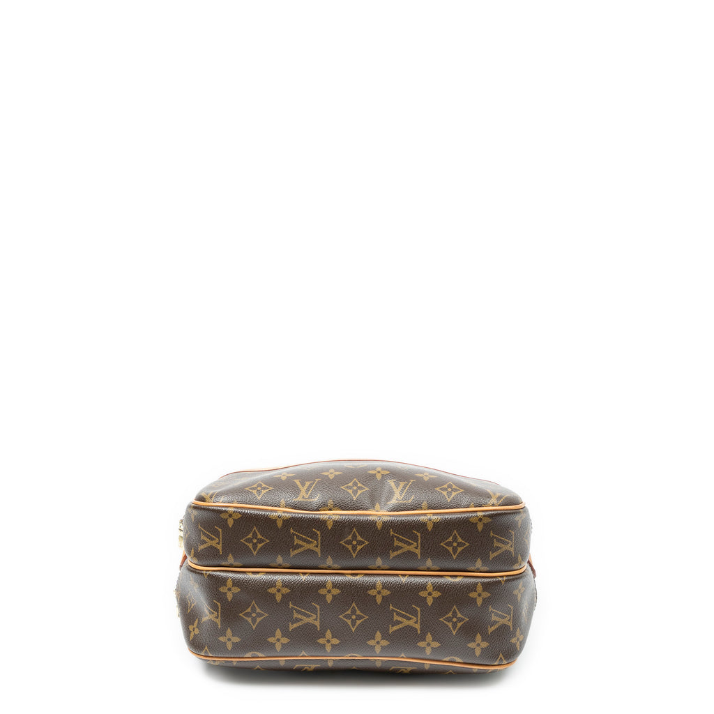 Shoulder Bag Reporter PM Brown Monogram Canvas