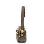 Shoulder Bag Reporter PM Brown Monogram Canvas