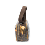 Shoulder Bag Reporter PM Brown Monogram Canvas