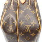 Shoulder Bag Reporter PM Brown Monogram Canvas
