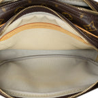 Shoulder Bag Reporter PM Brown Monogram Canvas