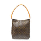Shoulder Bag Looping GM Brown Monogram Canvas