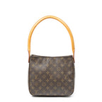Shoulder Bag Looping MM Brown Monogram Canvas