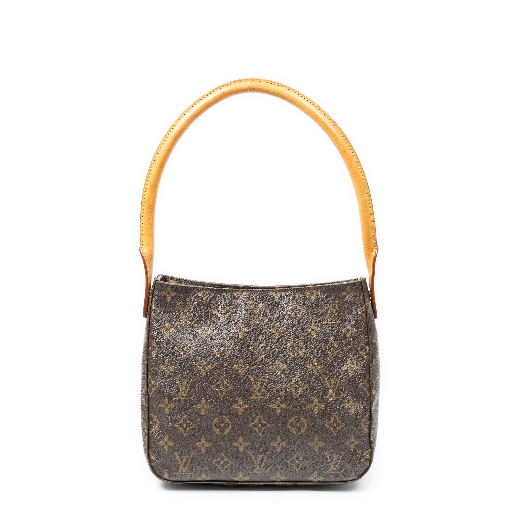 Shoulder Bag Looping MM Brown Monogram Canvas