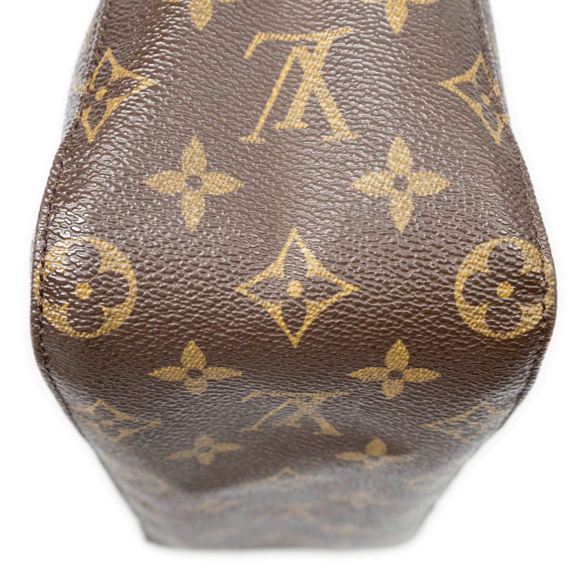 Shoulder Bag Looping MM Brown Monogram Canvas
