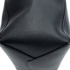 Shoulder Bag Small Belt Cabas Phantom Black Grained Calfskin Leather