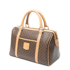 Handbag Small Boston Beige Macadam Coated Canvas