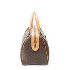 Handbag Small Boston Beige Macadam Coated Canvas