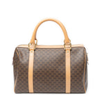 Handbag Small Boston Beige Macadam Coated Canvas
