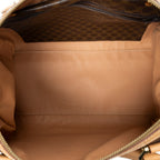 Handbag Small Boston Beige Macadam Coated Canvas