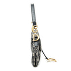 Shoulder Bag New Saddle Bag Navy Oblique Jacquard Canvas