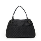 Shoulder Bag Medium Eclipse Tote Black Monogrammed Canvas