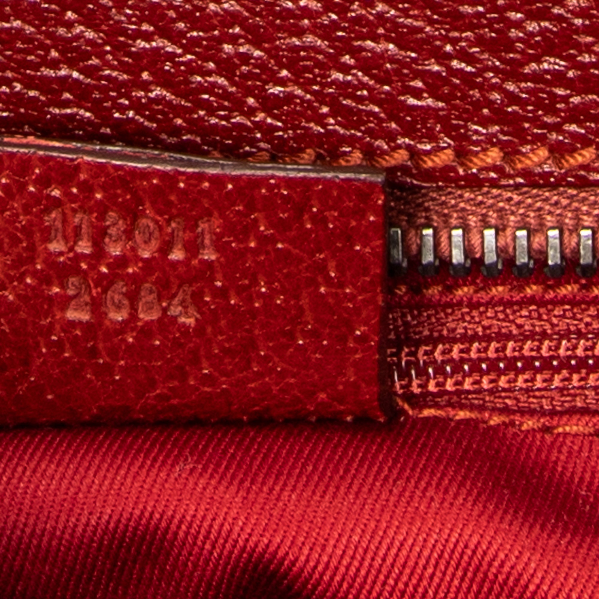 Shoulder Bag Jacquard Tote Red Monogrammed Canvas
