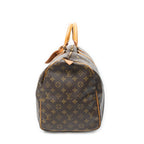 Travel Bag Keepall 50 Brown Monogram Canvas