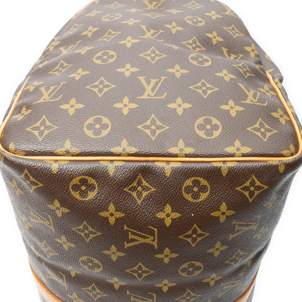 Travel Bag Keepall 50 Brown Monogram Canvas