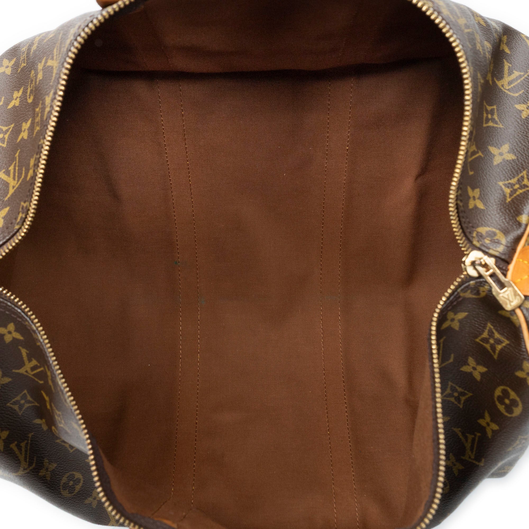 Travel Bag Keepall 50 Brown Monogram Canvas