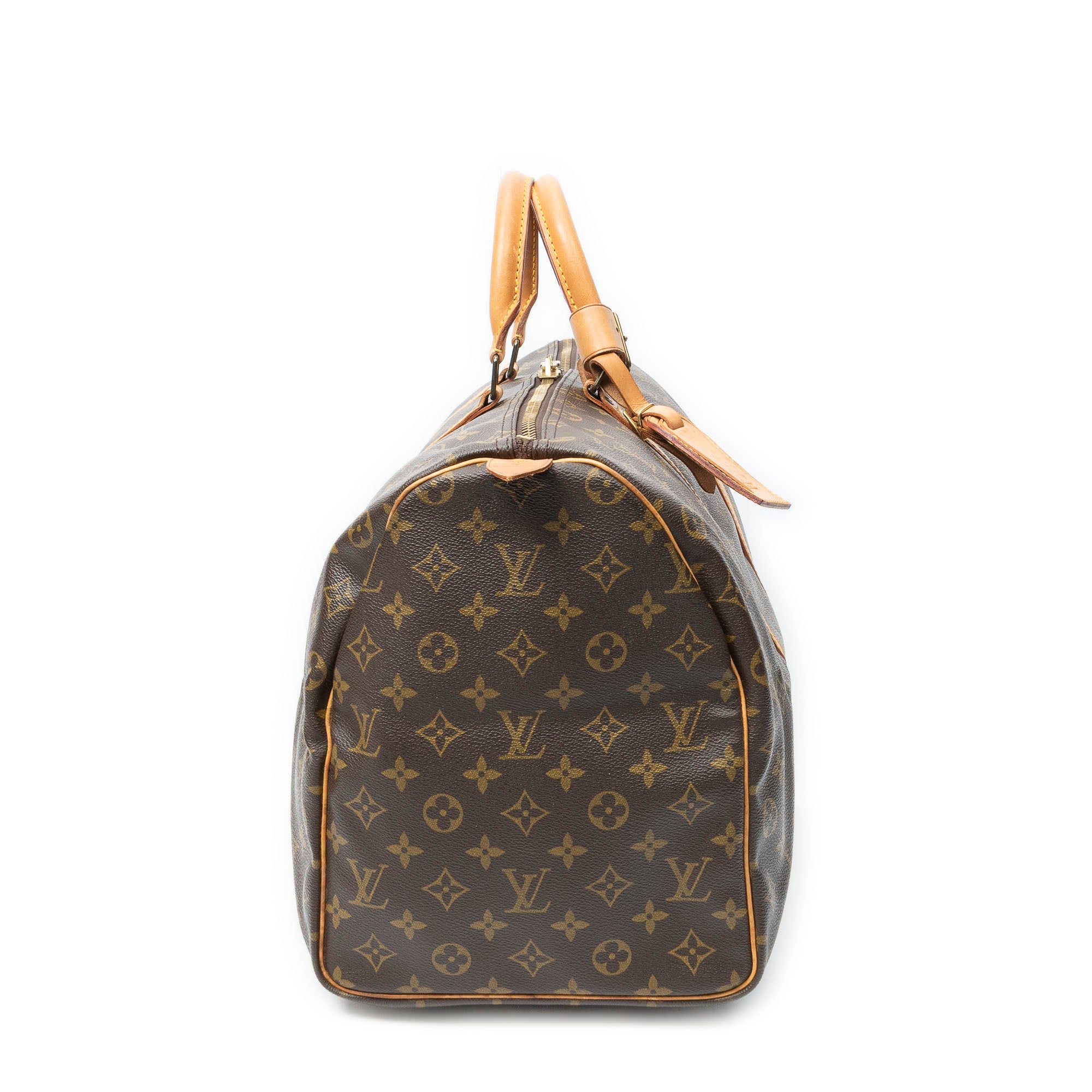 Travel Bag Keepall 50 Brown Monogram Canvas