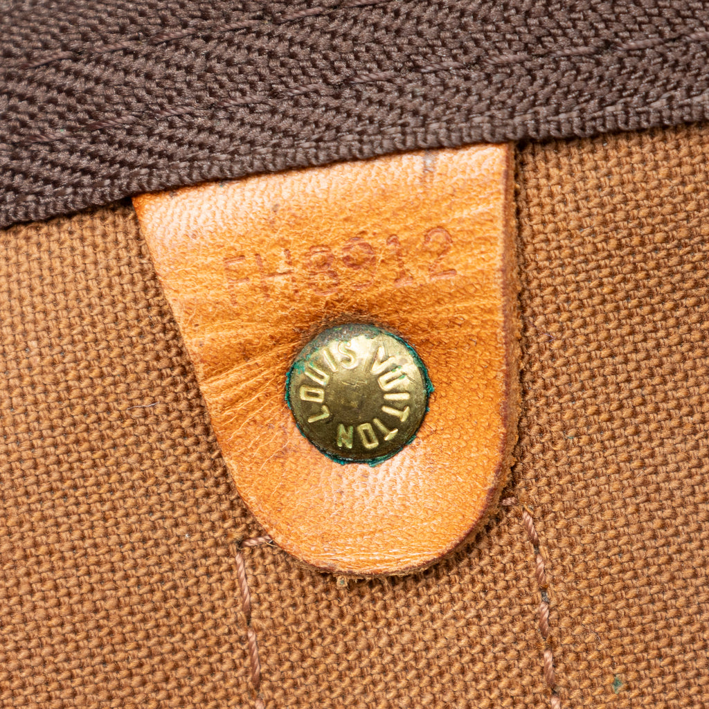 Travel Bag Keepall Bandouliere 60 Brown Monogram Canvas