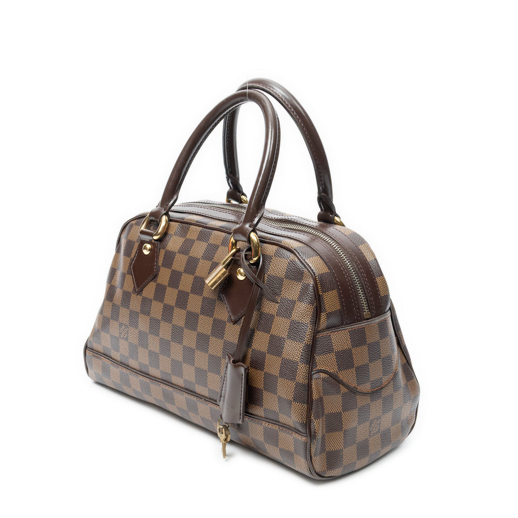 Handbag Duomo Brown Damier Ebene