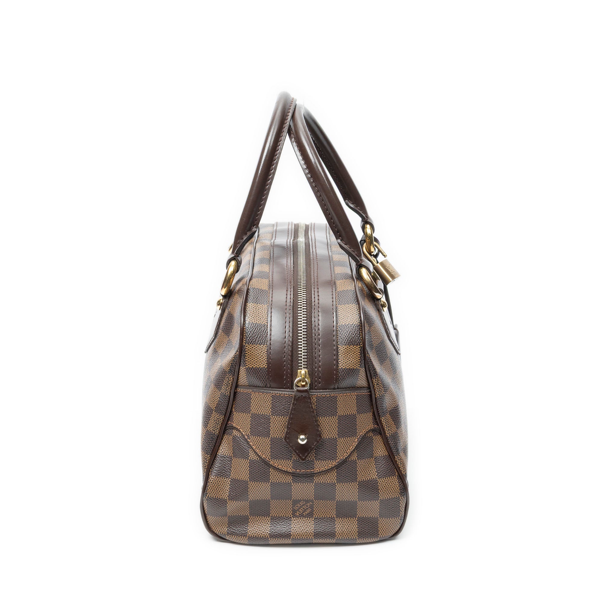 Handbag Duomo Brown Damier Ebene