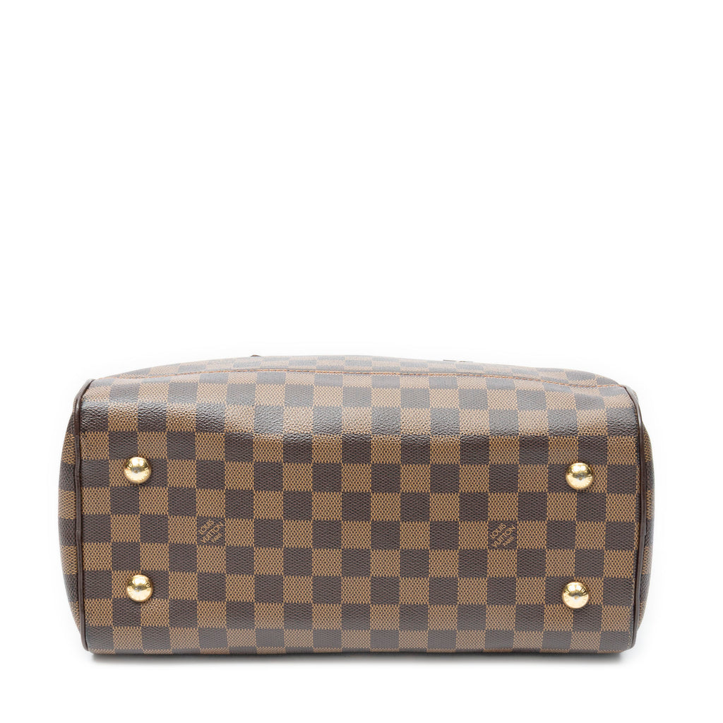 Handbag Duomo Brown Damier Ebene