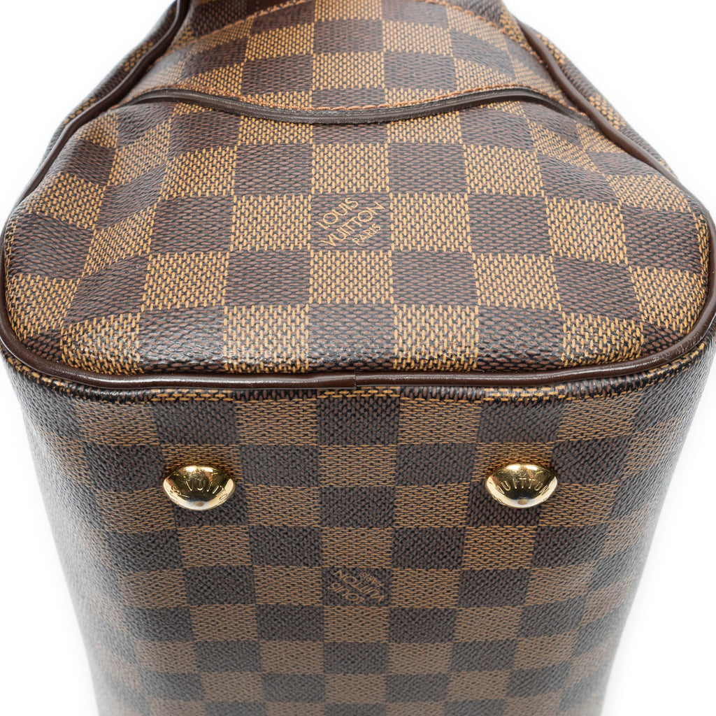 Handbag Duomo Brown Damier Ebene