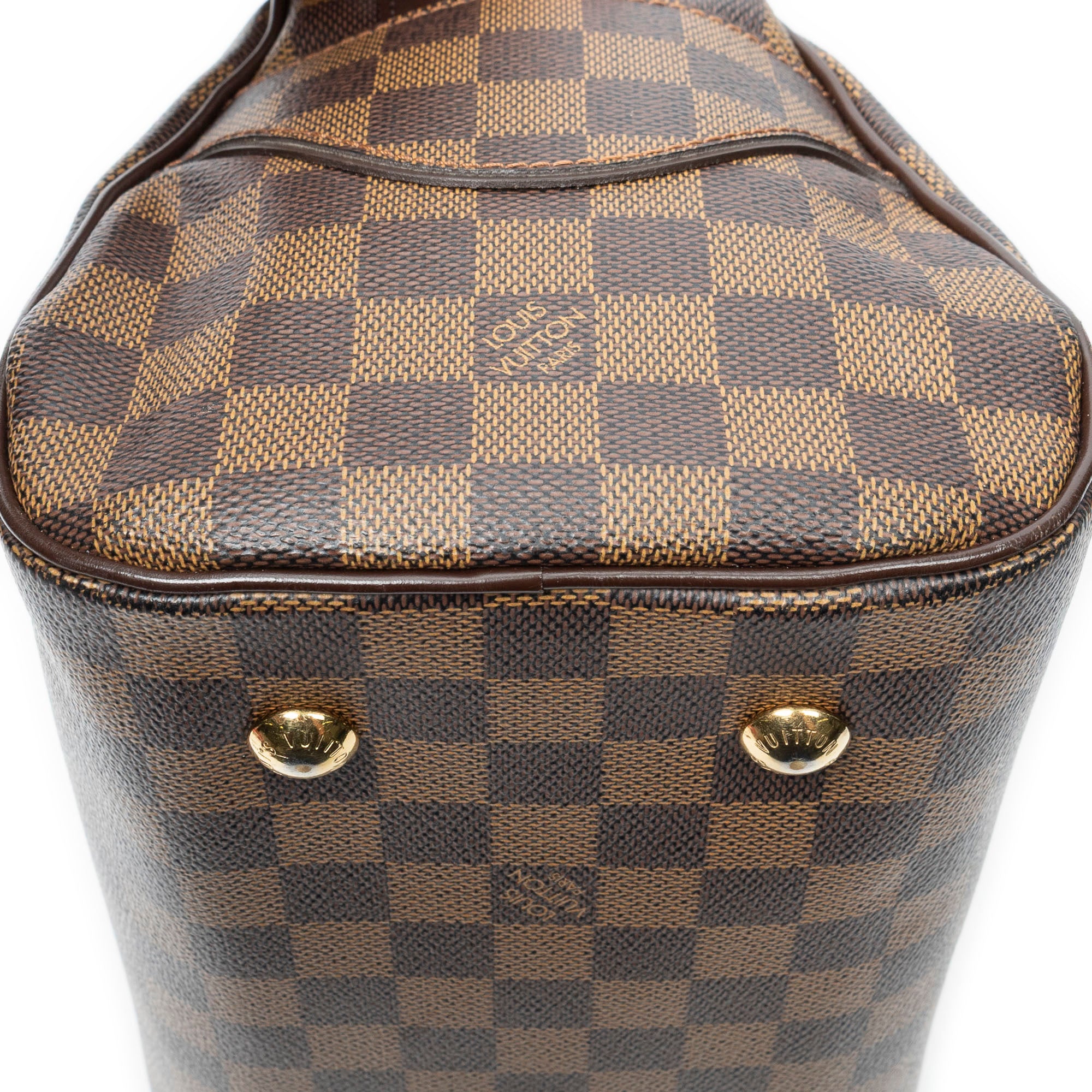 Handbag Duomo Brown Damier Ebene