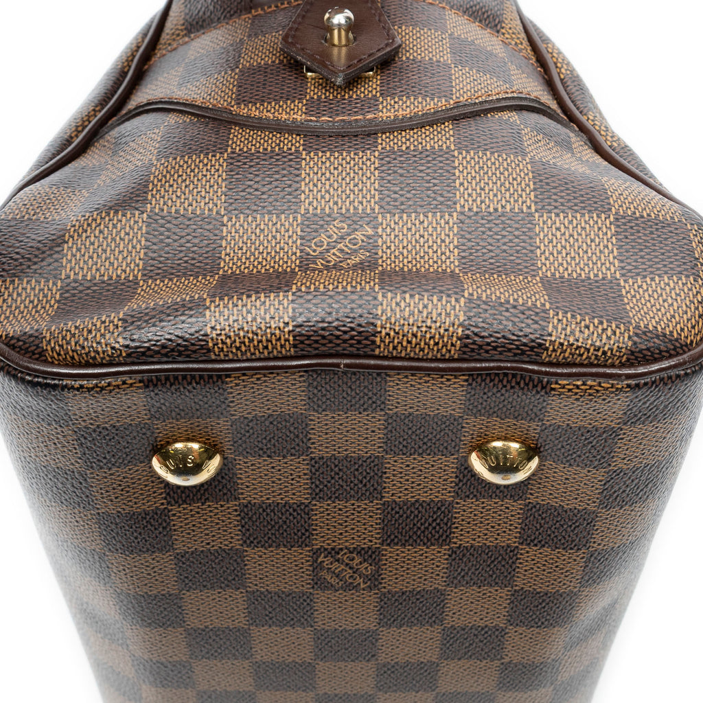 Handbag Duomo Brown Damier Ebene