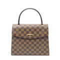 Handbag Malesherbes Brown Damier Ebene