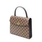 Handbag Malesherbes Brown Damier Ebene