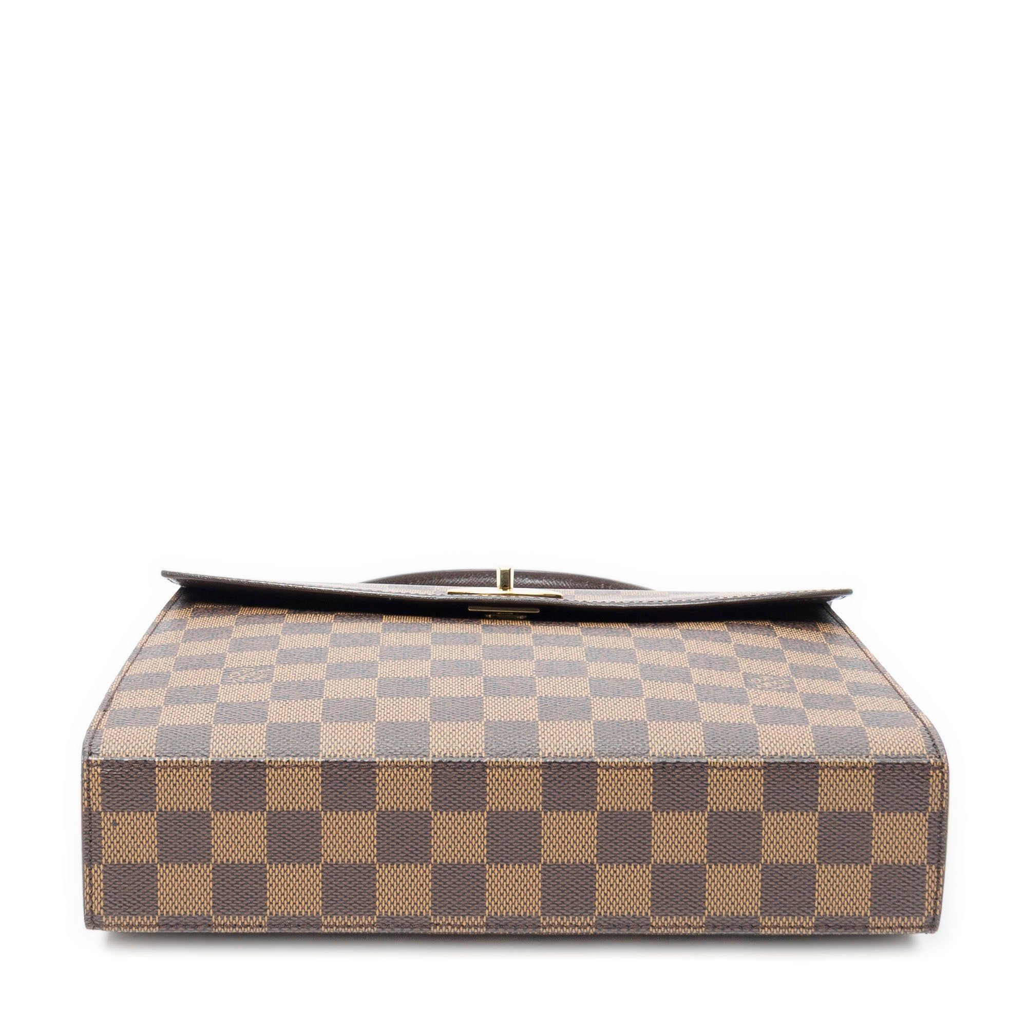Handbag Malesherbes Brown Damier Ebene