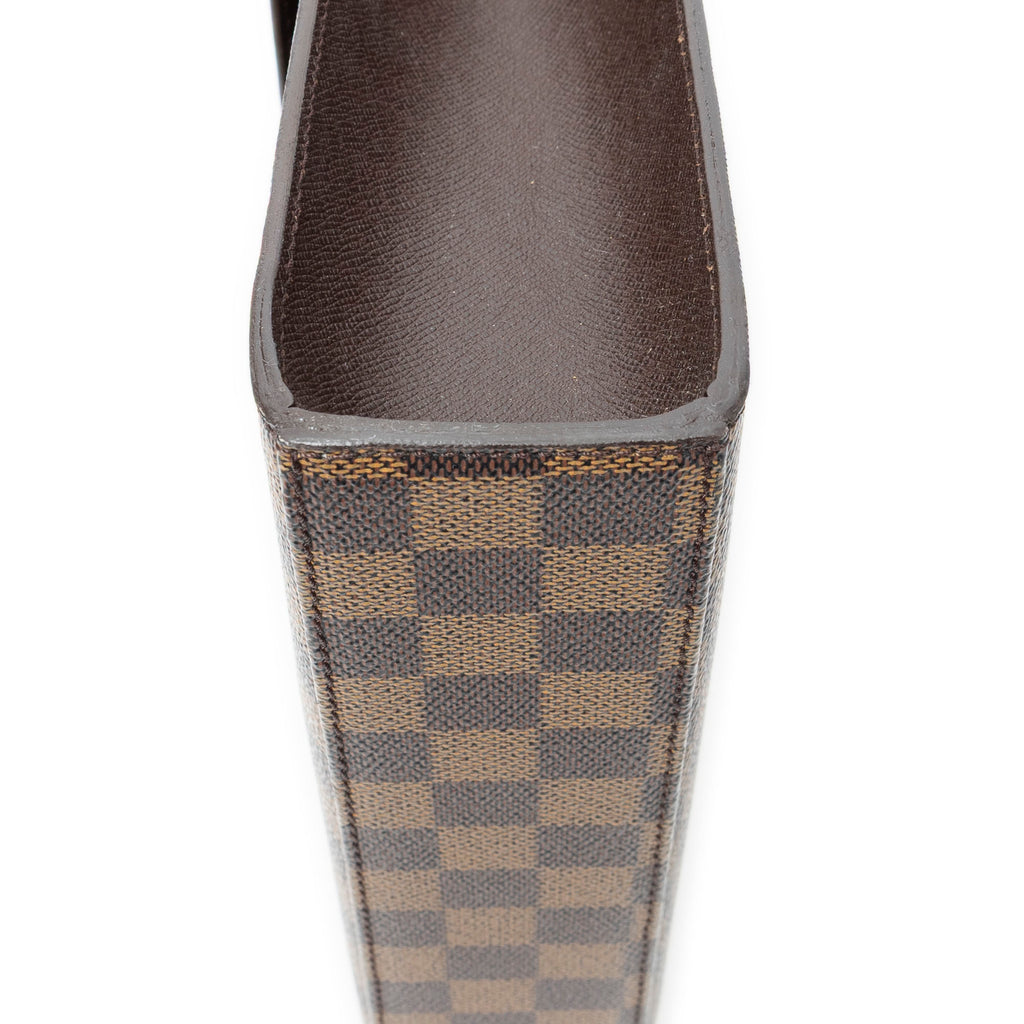 Handbag Malesherbes Brown Damier Ebene