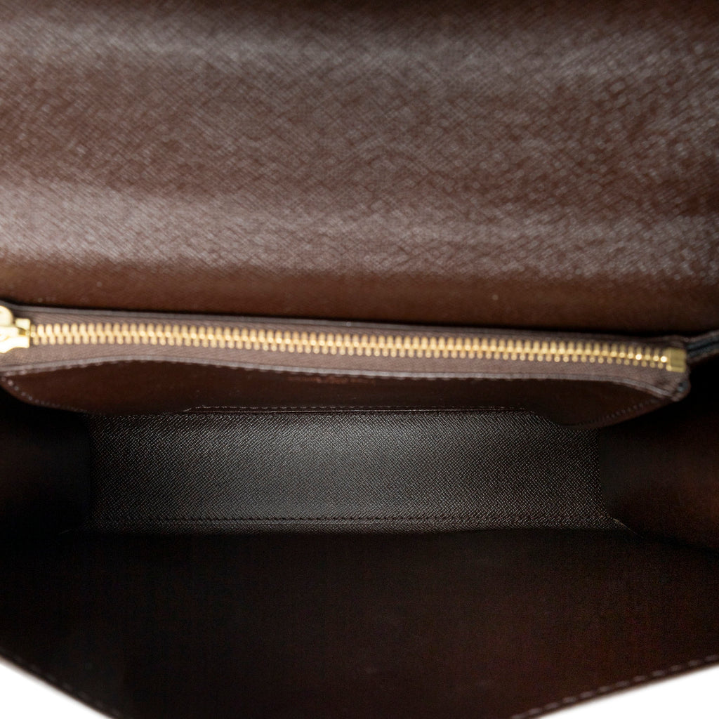 Handbag Malesherbes Brown Damier Ebene