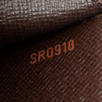 Handbag Malesherbes Brown Damier Ebene