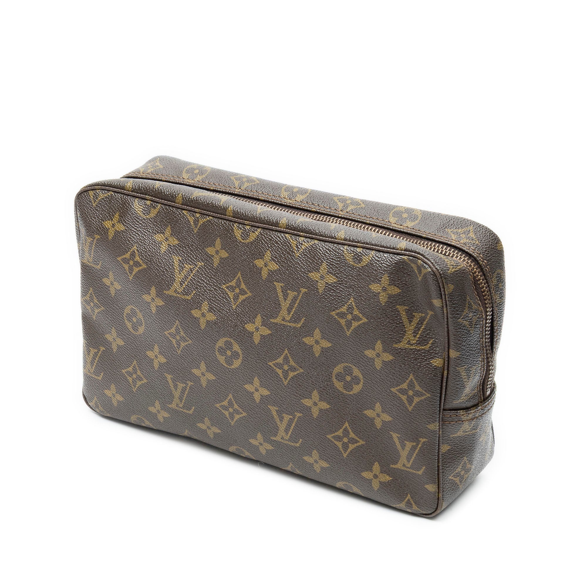 Pouch Toiletry Pouch GM Brown Monogram Canvas