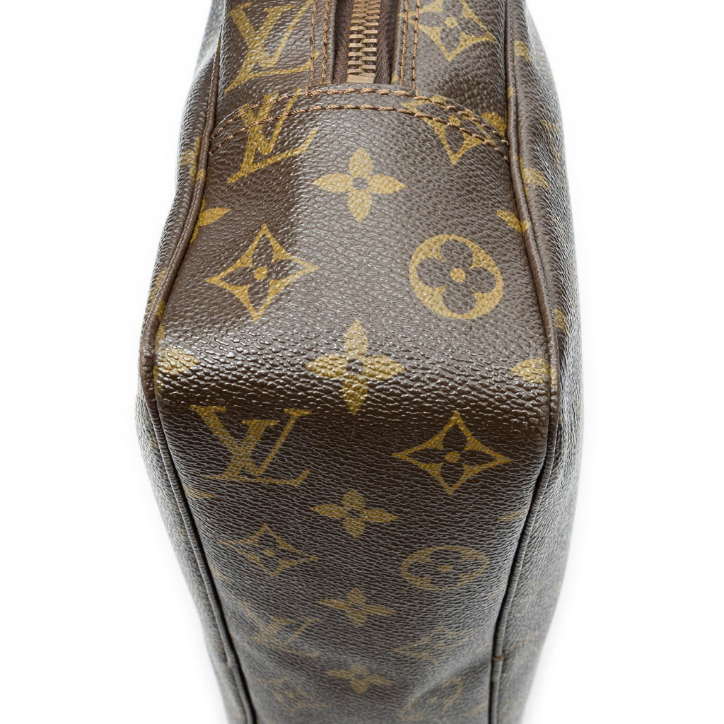 Pouch Toiletry Pouch GM Brown Monogram Canvas
