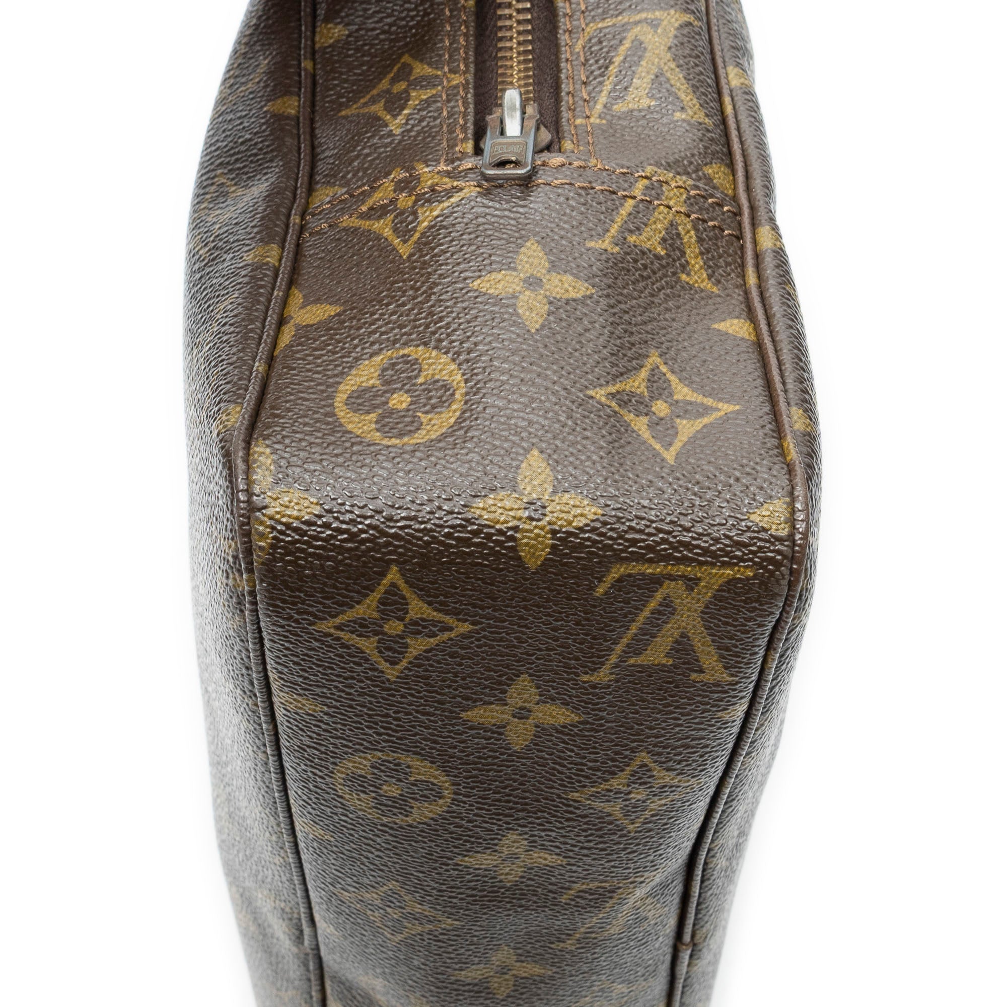 Pouch Toiletry Pouch GM Brown Monogram Canvas