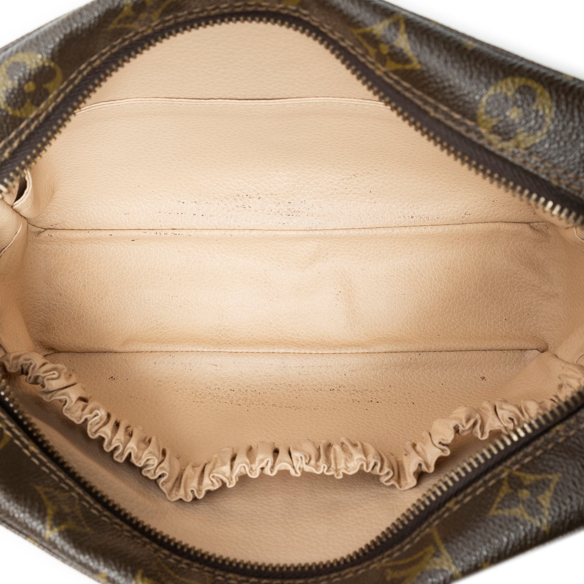 Pouch Toiletry Pouch GM Brown Monogram Canvas