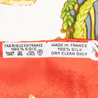 Scarf Scarf Red 100% Jacquard Silk