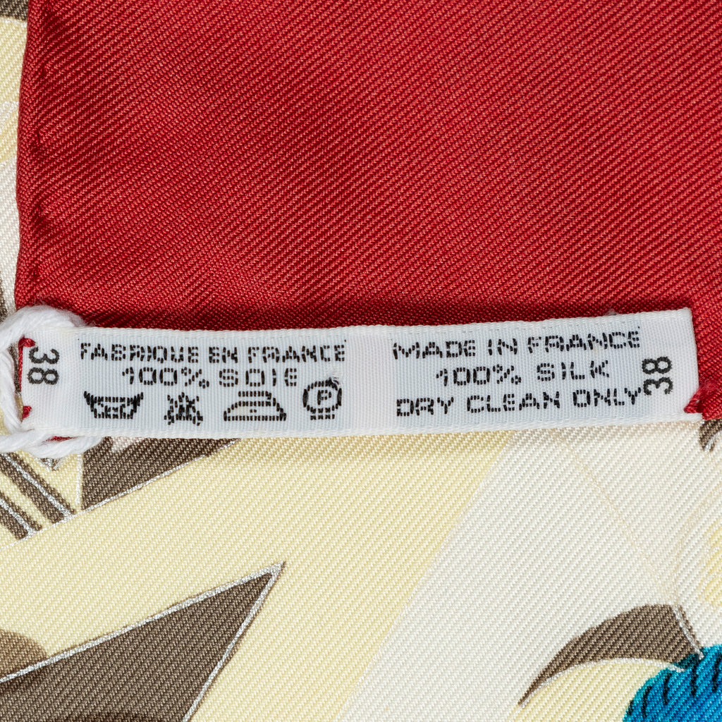 Scarf Scarf Red 100% Twill Silk