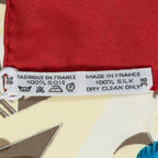 Scarf Scarf Red 100% Twill Silk