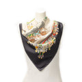 Scarf Scarf Grey 100% Twill Silk
