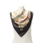 Scarf Scarf Grey 100% Twill Silk