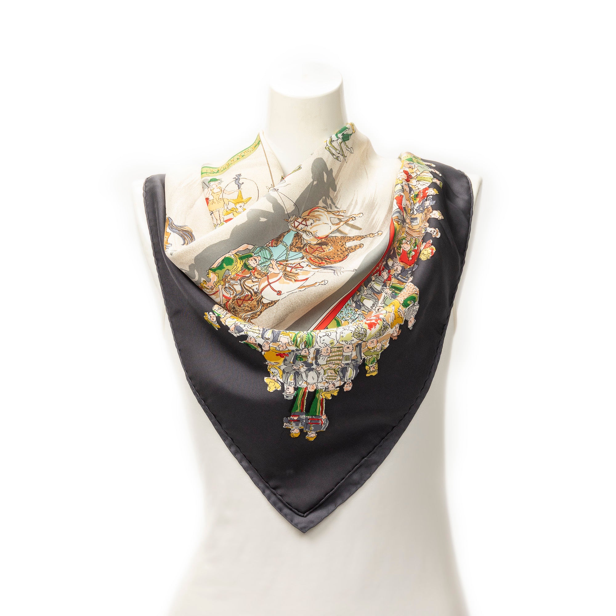 Scarf Scarf Grey 100% Twill Silk