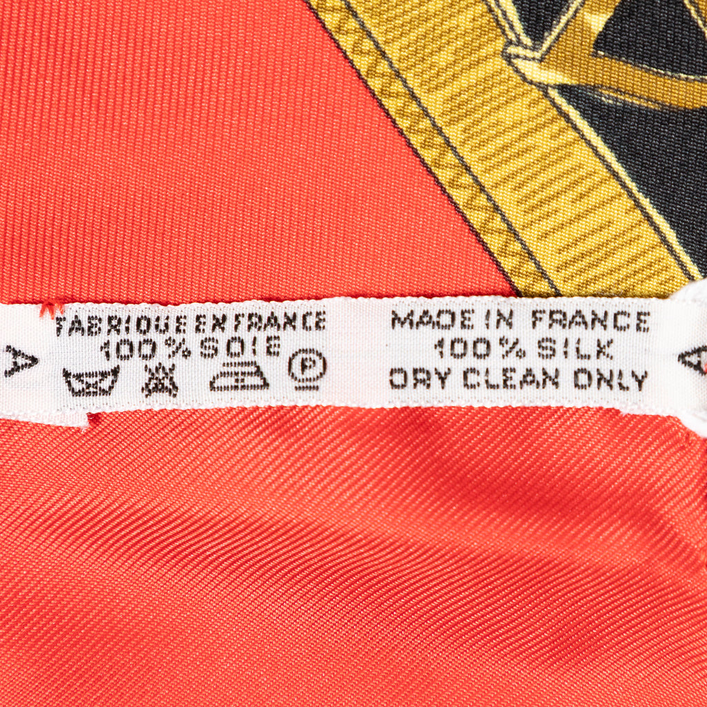 Scarf Scarf Red 100% Twill Silk