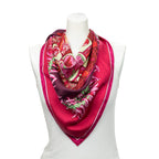 Scarf Scarf Red 100% Twill Silk