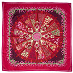 Scarf Scarf Red 100% Twill Silk