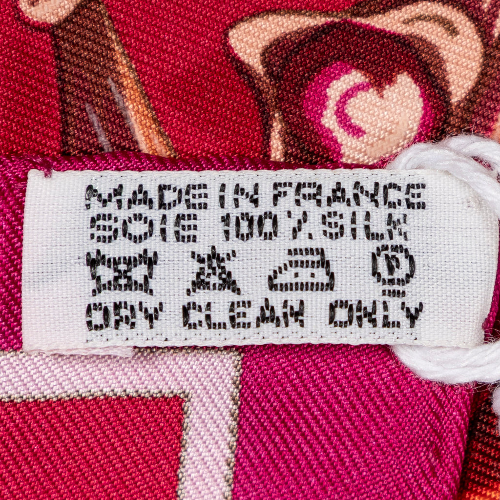 Scarf Scarf Red 100% Twill Silk