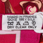 Scarf Scarf Red 100% Twill Silk